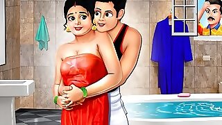 Horny Stepson Fucks Desi Stepmom - Desi Hindi Chudai Audio - Stepmom gonzo - Big Cock Stepson - Animated Cartoon Porn