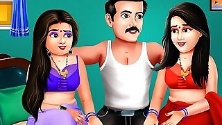 Desi Bhabhi Ki Chudai (Hindi Sex Audio) - Sexy Indian Stepmom gets Banged by horny Stepson - Animated animation Porn 2022