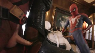 Spiderman parody featuring an black that likes threesomes